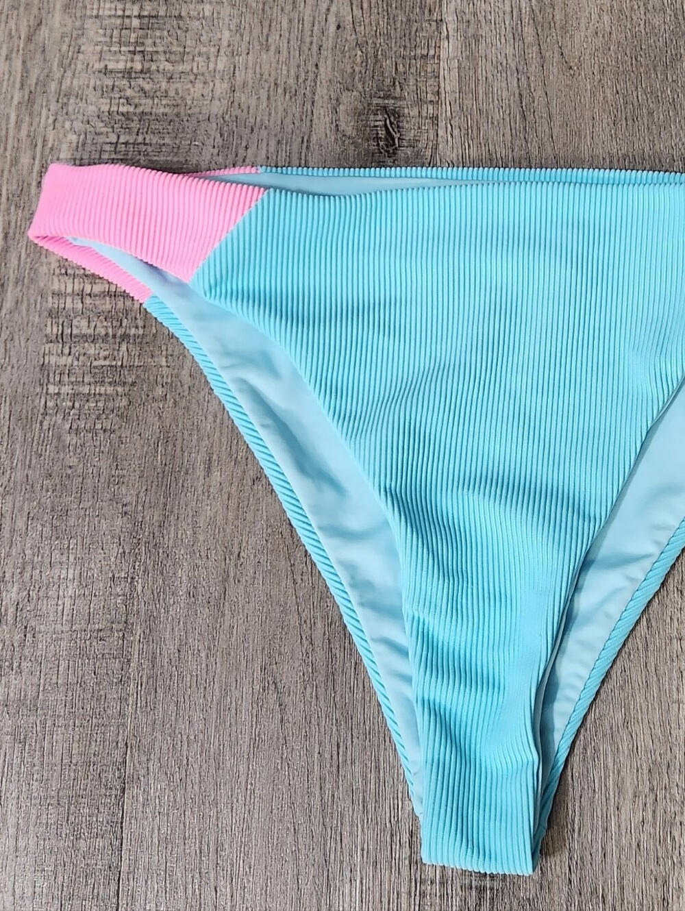 New!Beach Riot Kimora Colorblock Bikini Bottom - Picture 7 of 11